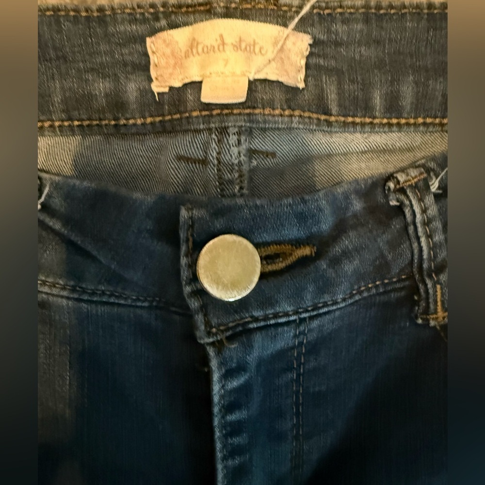 Altar’d State Midnight Blue Skinny Jeans (Juniors 7) 👖💙 - Picture 2 of 3